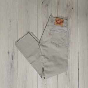 Levi's 511 tan sz 29x30 men's jeans straight leg